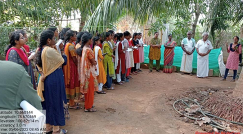 Anbil Dharmalingam Agriculture College & Research Centre Students Visit